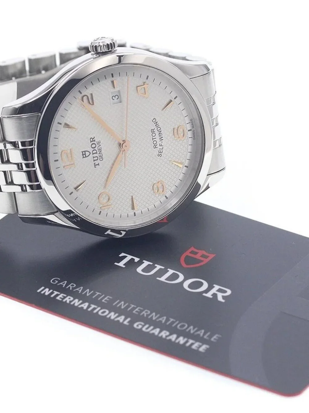 TUDOR 1926 91550 Date Silver Dial Automatic Men's Watch_956336